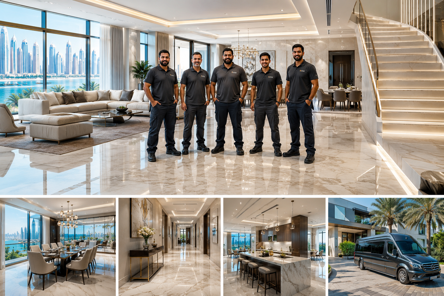 Modern Parquet Flooring Installation Dubai