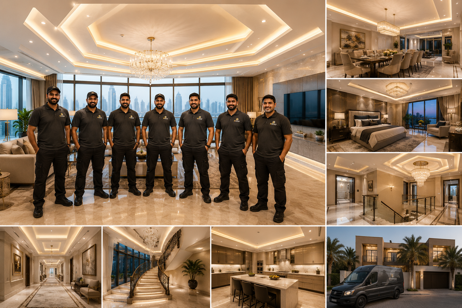 Luxury Villa Gypsum Work Dubai