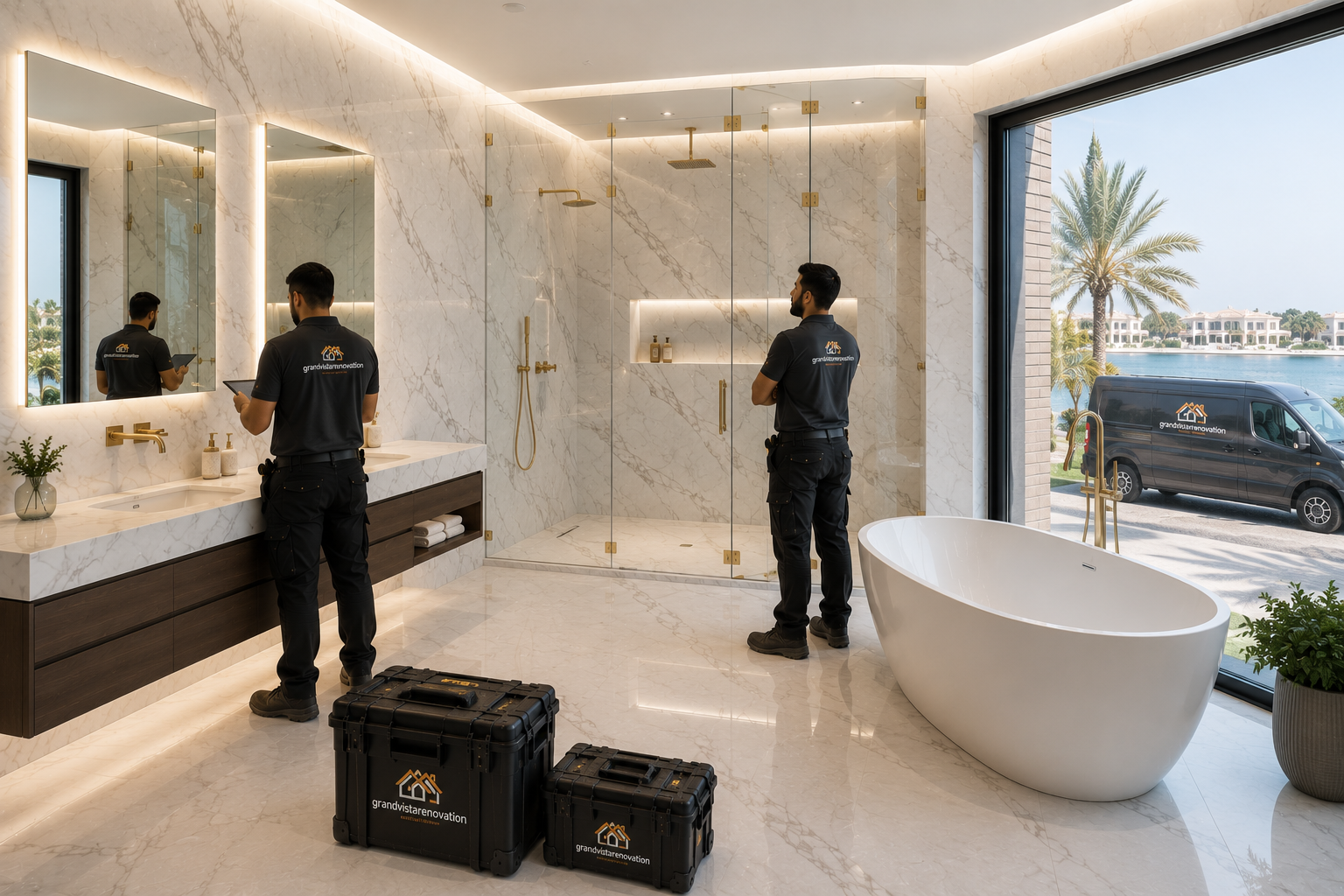 Custom Bathroom Vanity Dubai