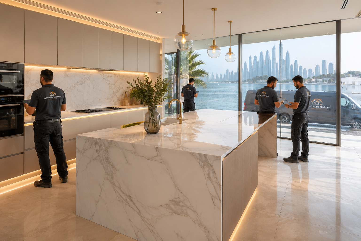 Modern Kitchen Renovation Dubai
