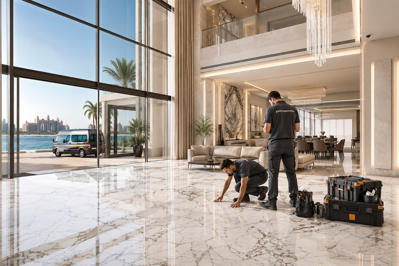 Premium Tile Flooring Services Dubai