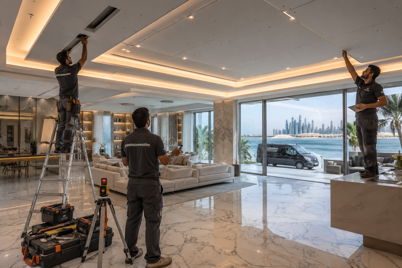 Luxury False Ceiling Services Dubai