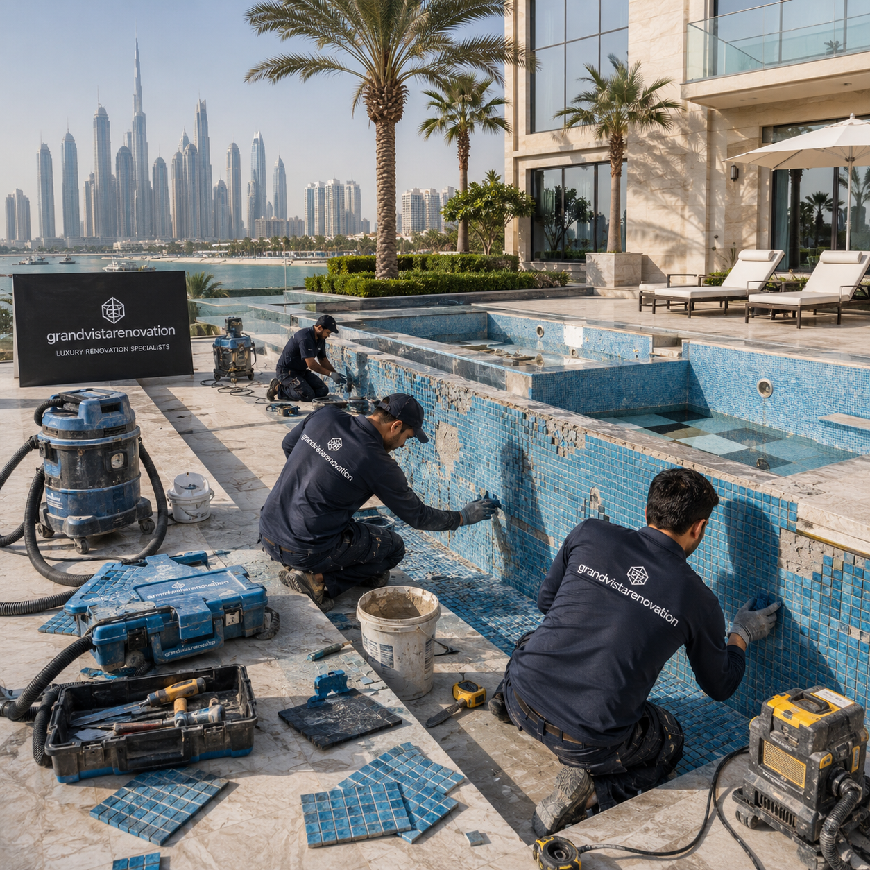 Luxury Villa Swimming Pool Dubai