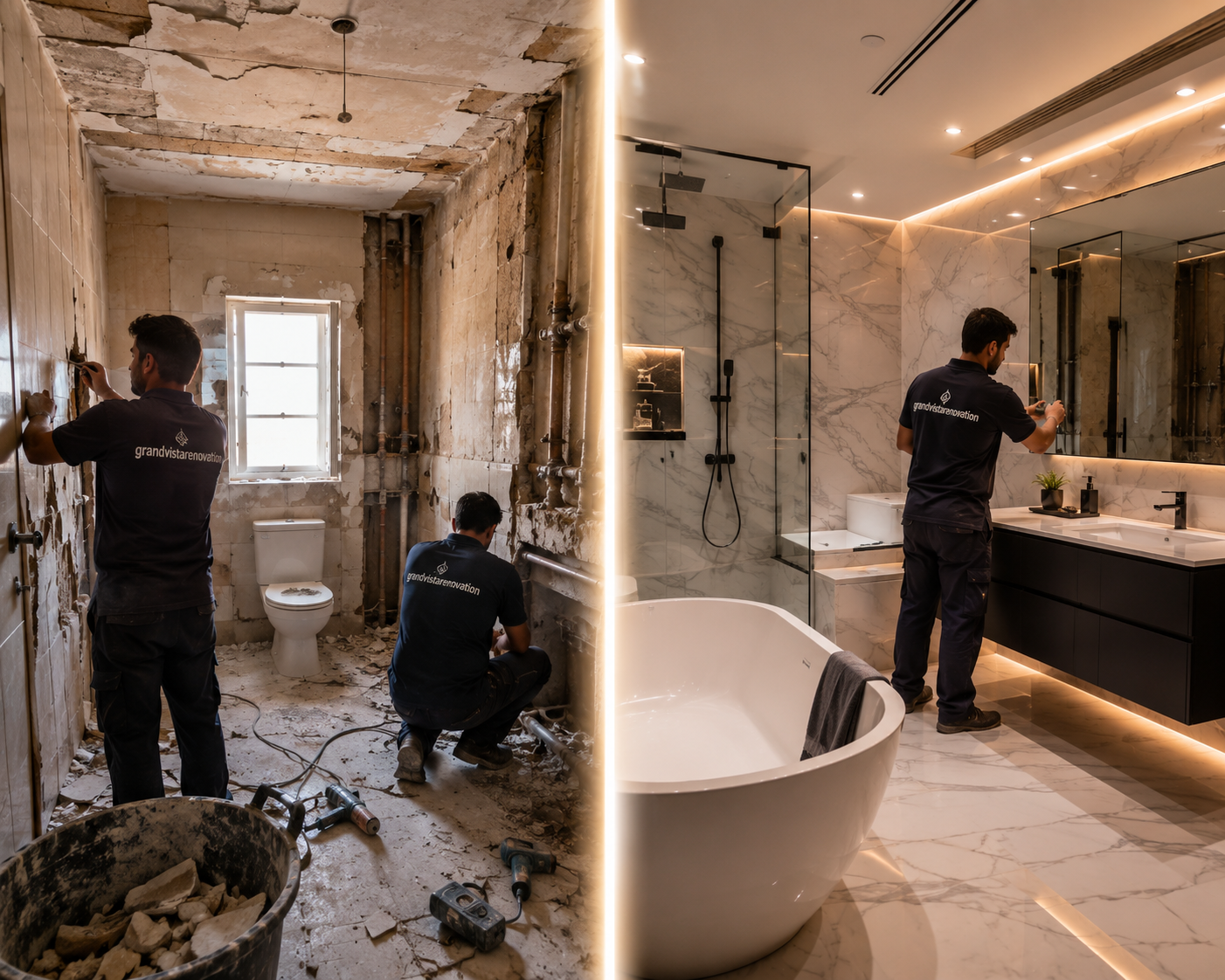 Contemporary Bathroom Design Dubai