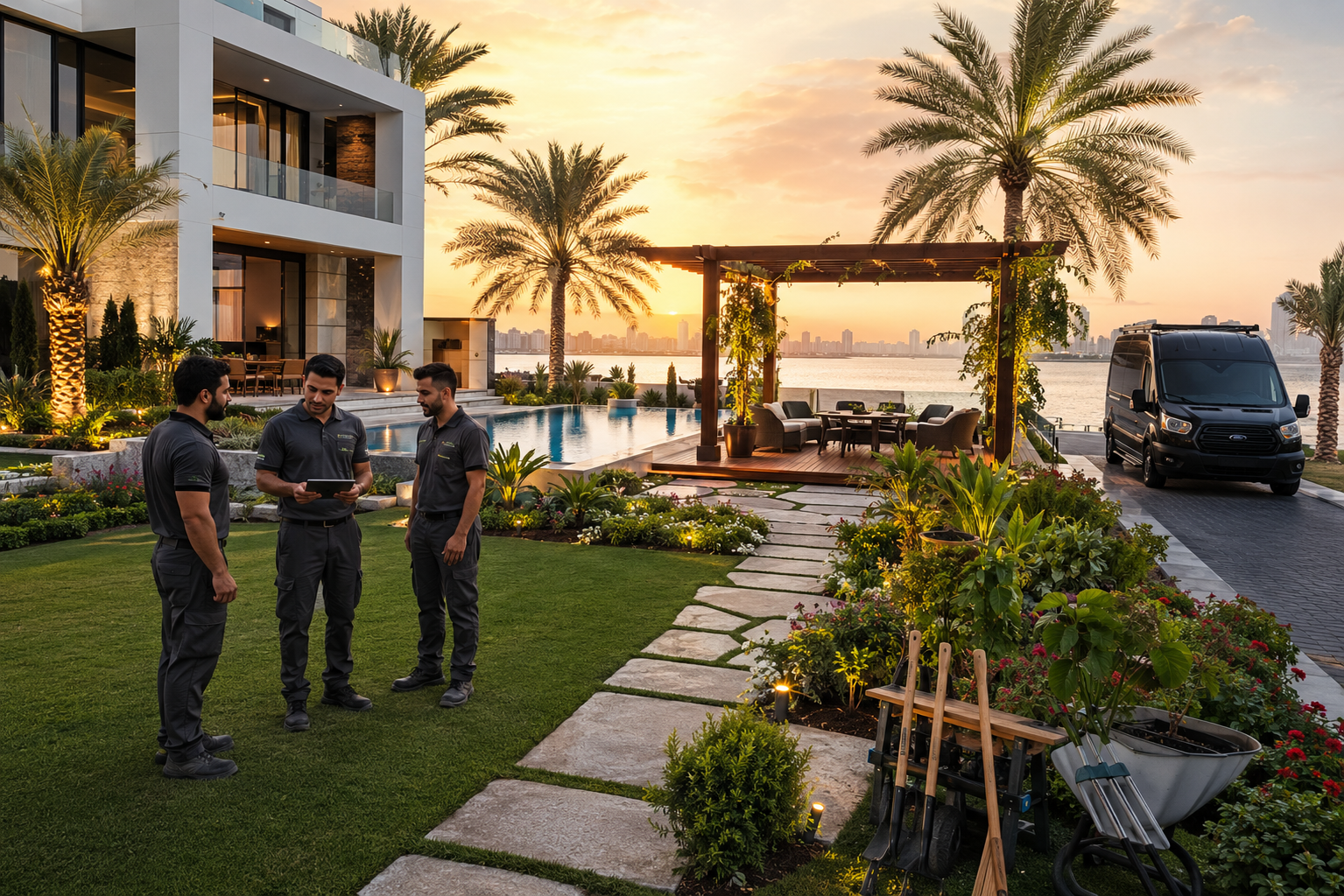 Outdoor Garden Lighting Dubai