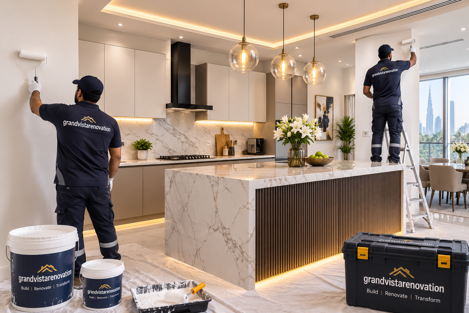 Commercial Office Painting Dubai