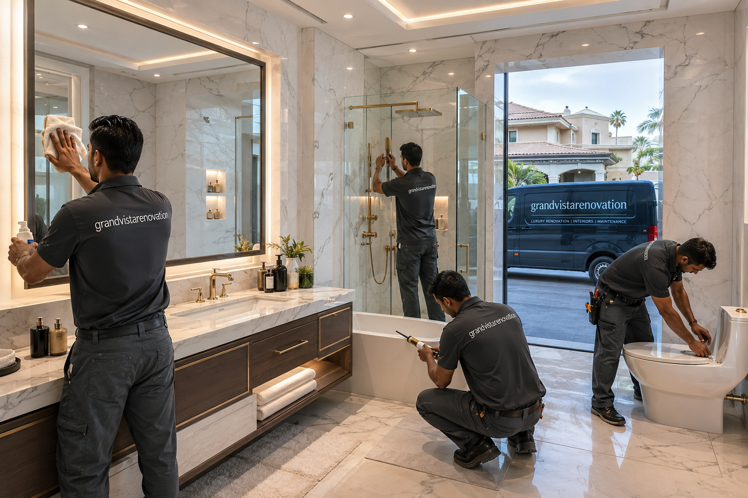 Walk-In Shower Installation Dubai