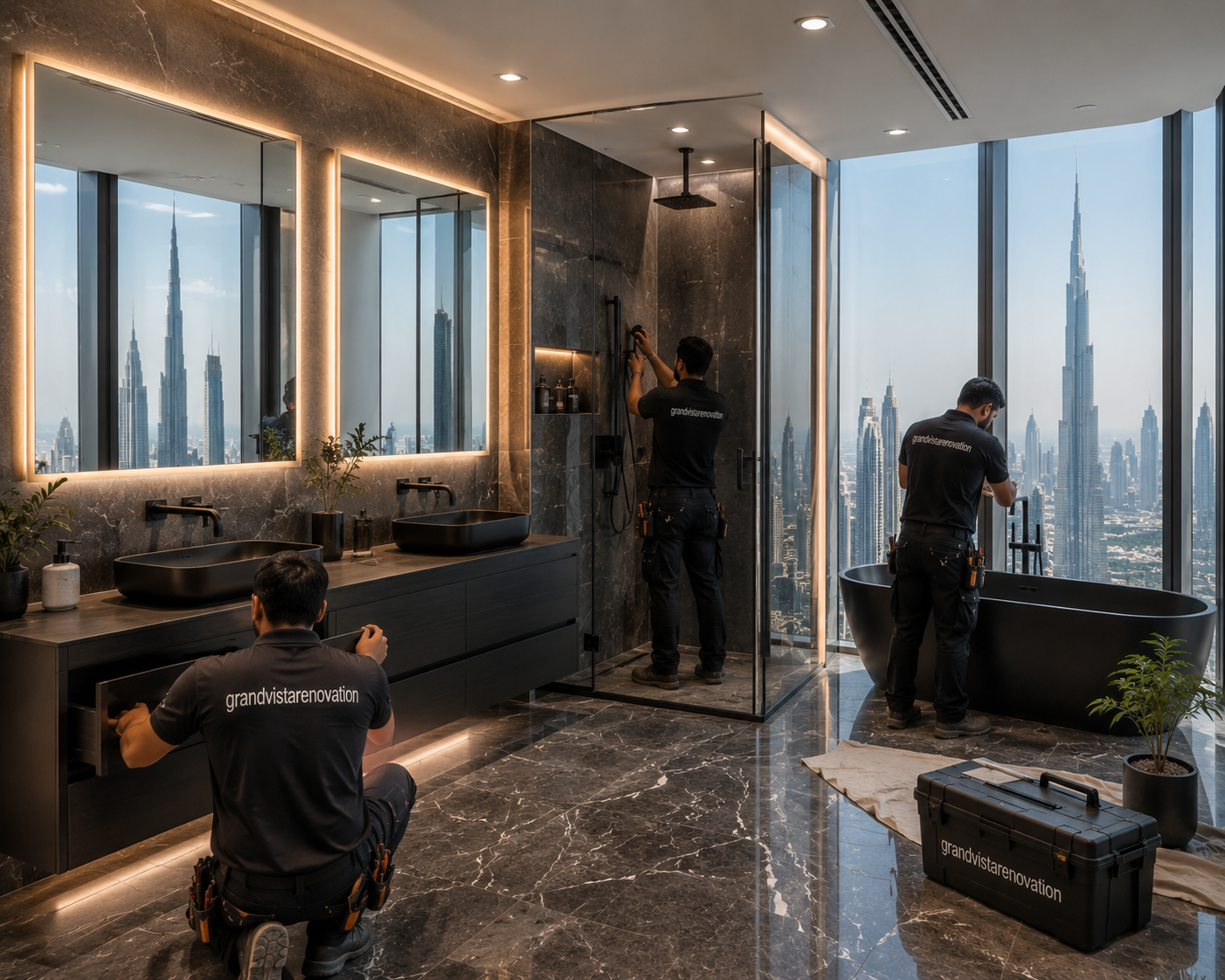 Luxury Bathroom Renovation Dubai