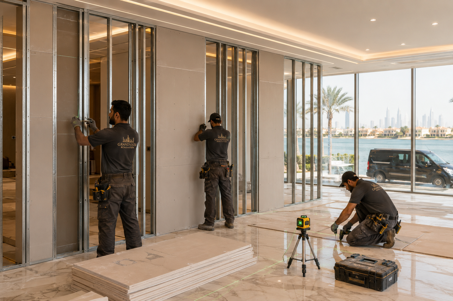 Gypsum Work Dubai