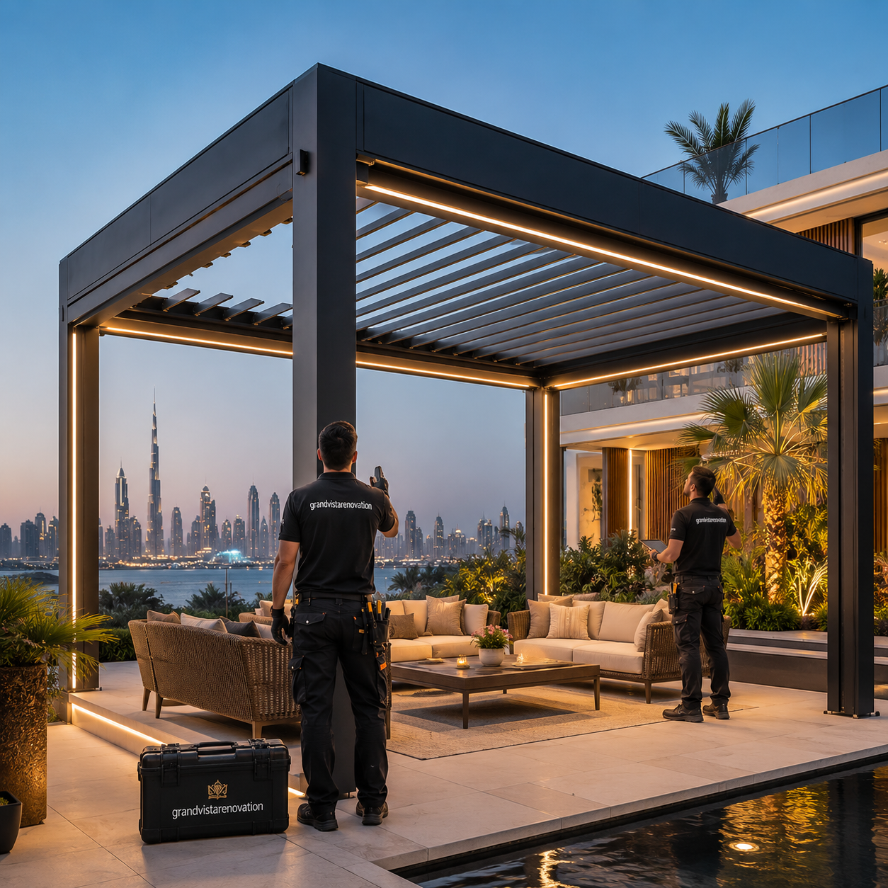 Luxury Villa Pergola Dubai