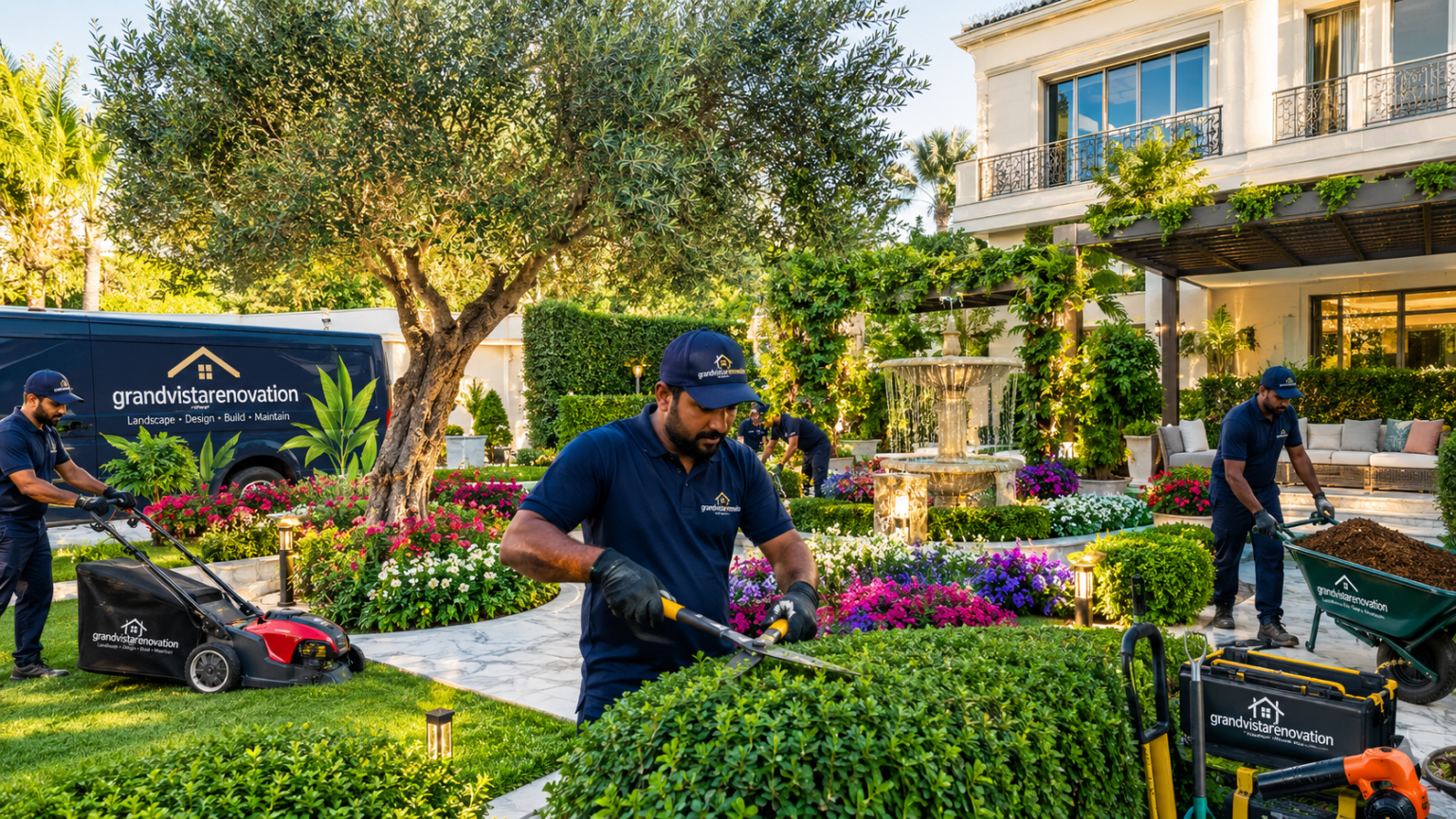 Luxury Garden Landscaping Dubai