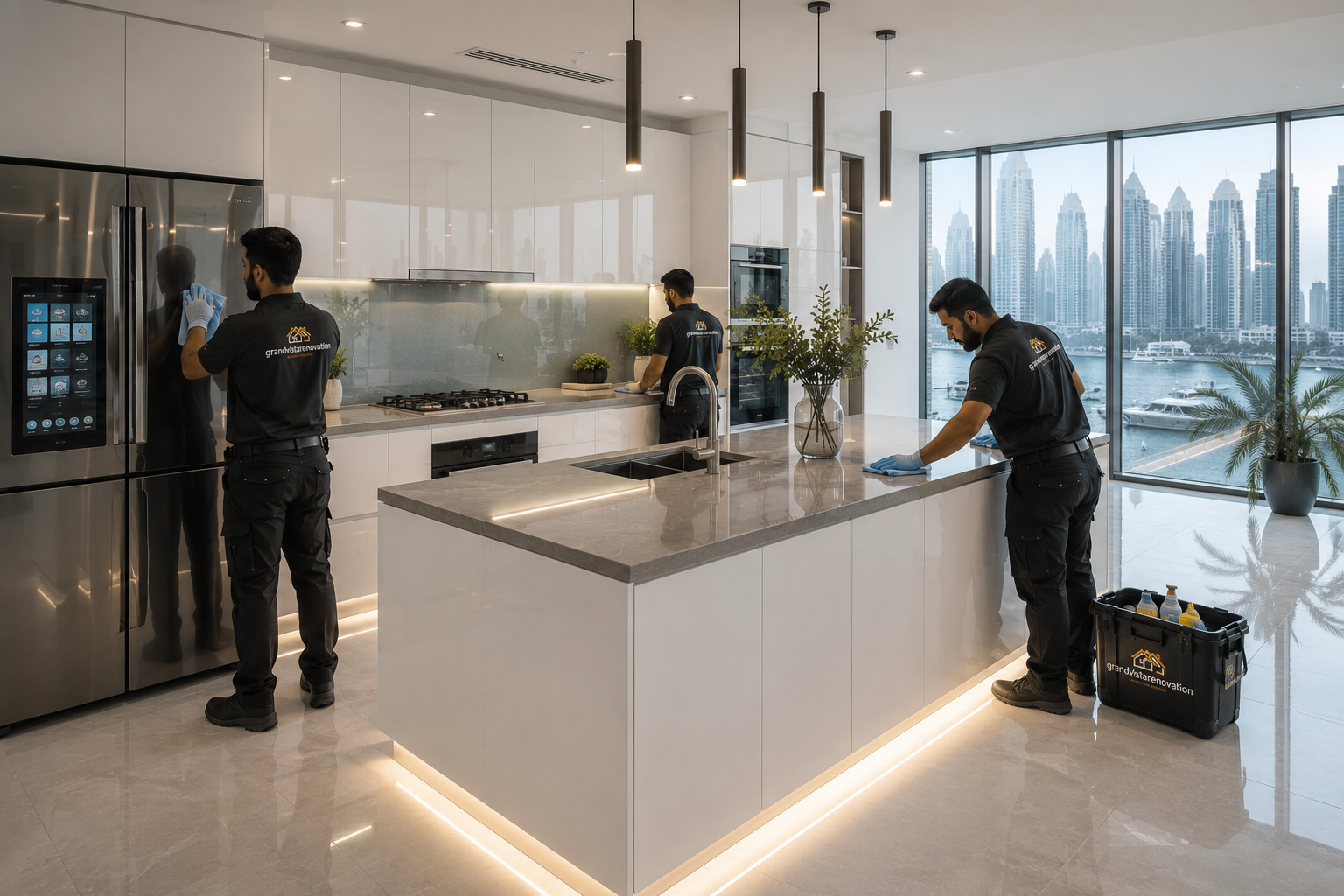 Contemporary Kitchen Design Dubai