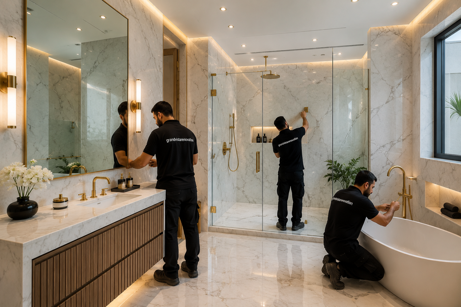 Luxury Bathroom Renovation Dubai