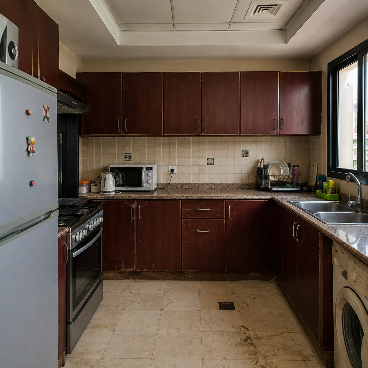 Home renovation before in JVT Dubai