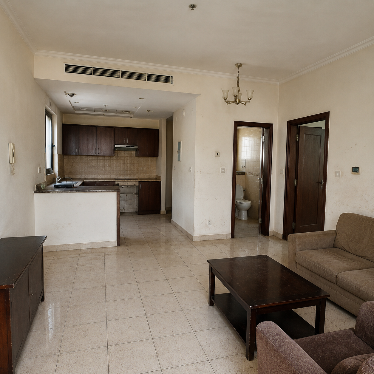 Home renovation before in Mirdif Dubai